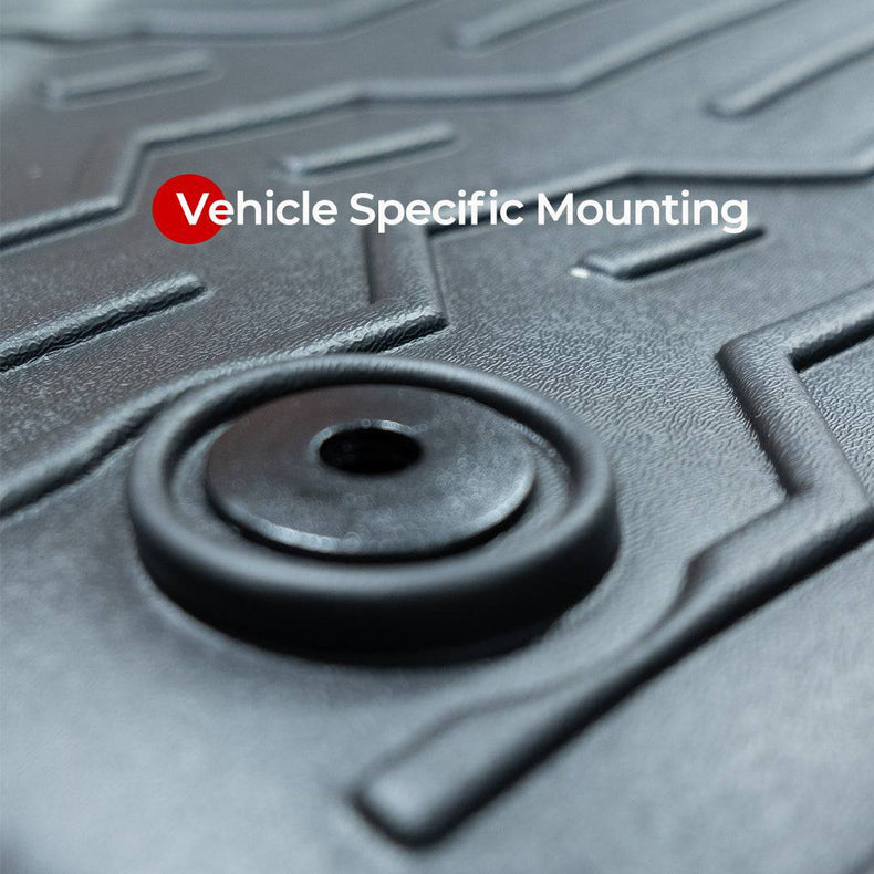 Ford Ranger Floor Mats - Moulded 3D suits PX2 & PX3 2015 - 2022