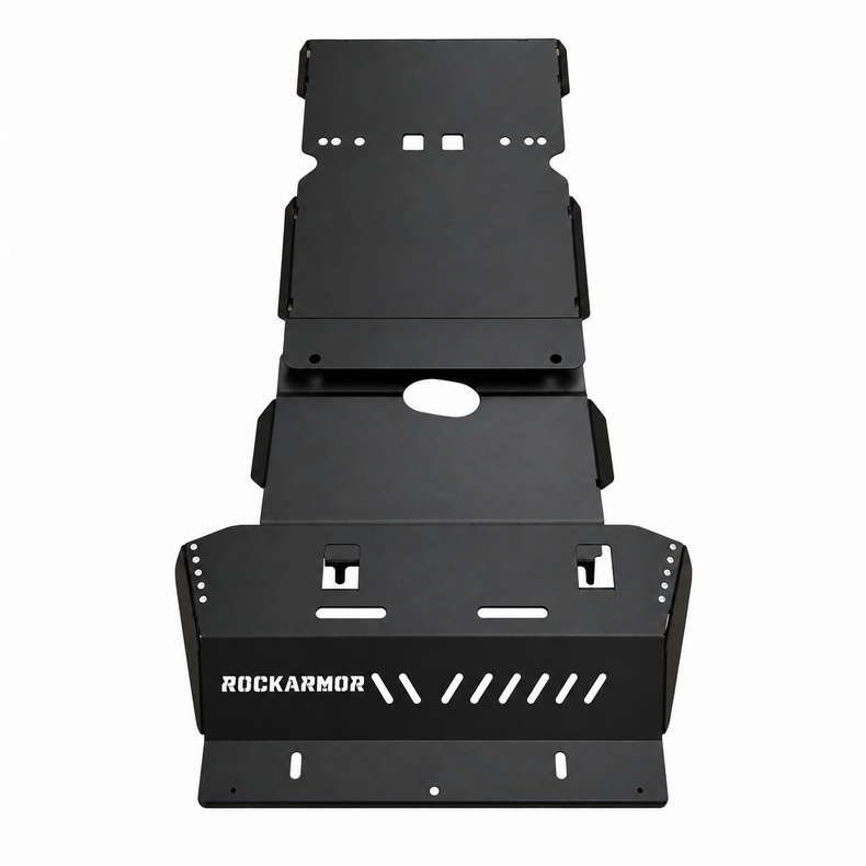 Rockarmor 3 Piece Underbody Bash Plate Kit to Suit Toyota Prado 150