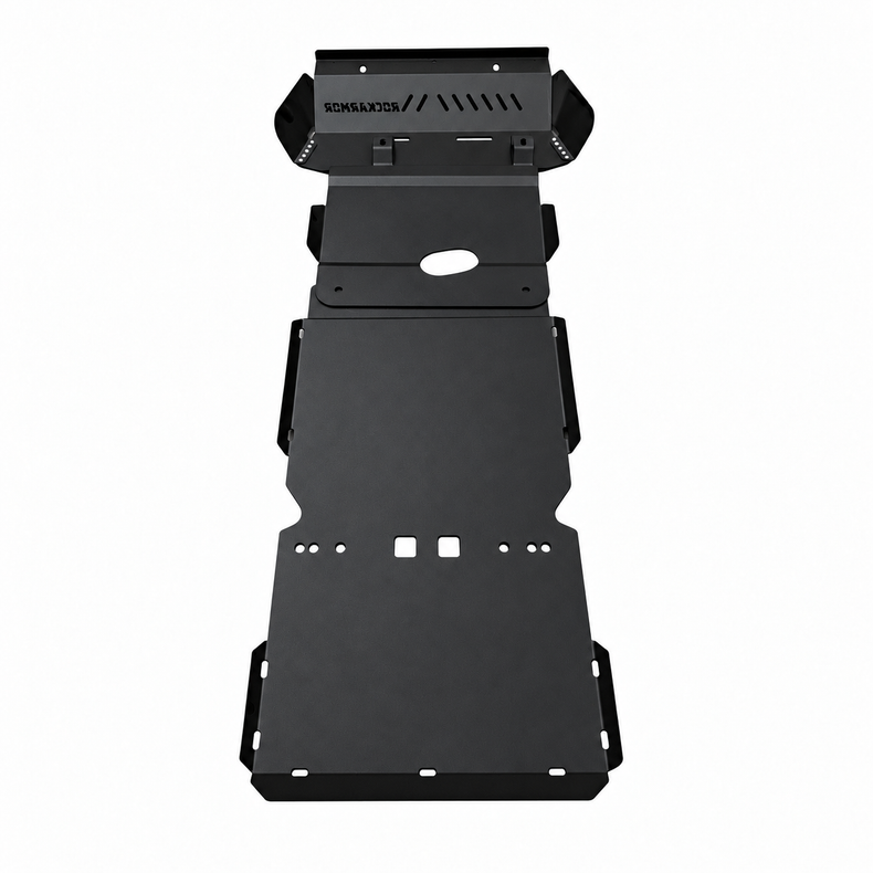 Rockarmor Prado 150 3mm steel underbody protection – reverse view