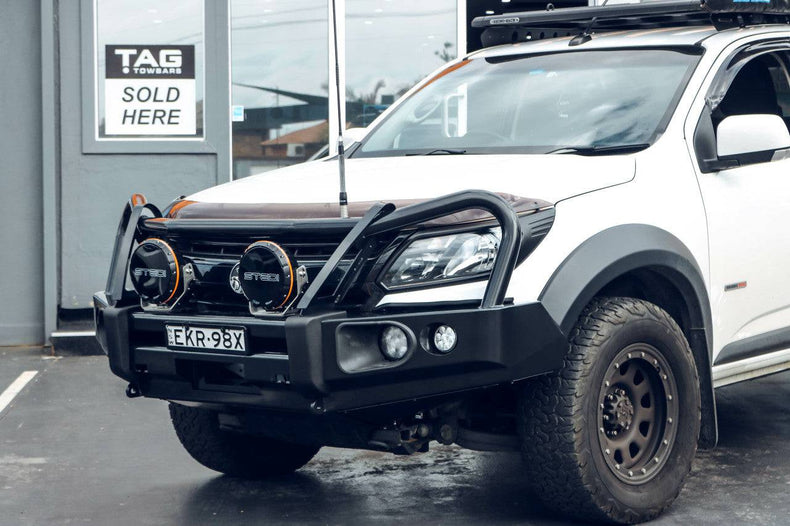 Holden RG Colorado/7 | Protek Pack: Bull Bar, Runva Winch, Stedi Spotties