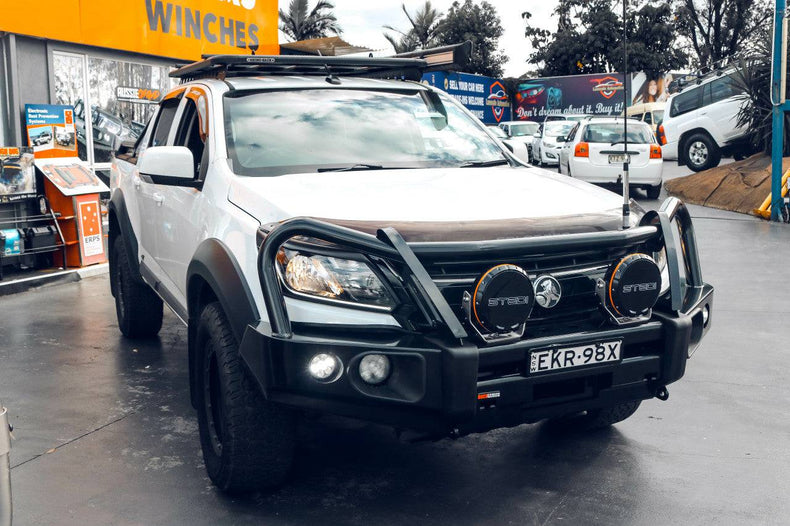 Holden RG Colorado/7 | Protek Pack: Bull Bar, Runva Winch, Stedi Spotties