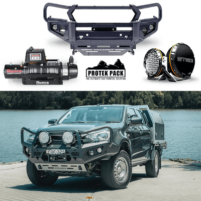 Isuzu Dmax Protek Pack (GT Bull Bar / Runva Winch / Stedi Lights) Suits: 08/2020 - 04/2024