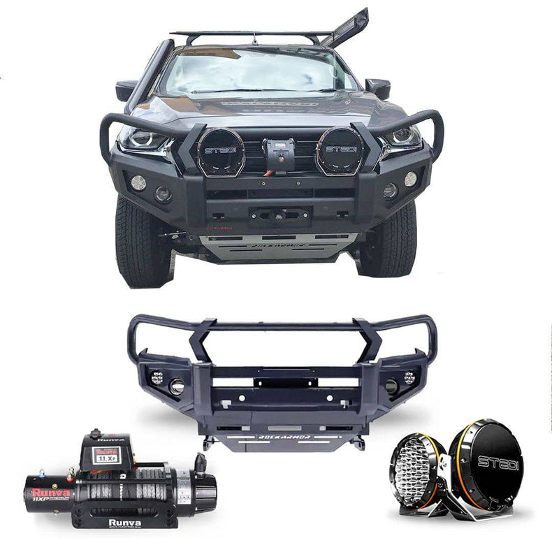 Mazda Bt50 08/2020+ | Protek Pack | GT Bull Bar, Runva Winch, Stedi driving lights