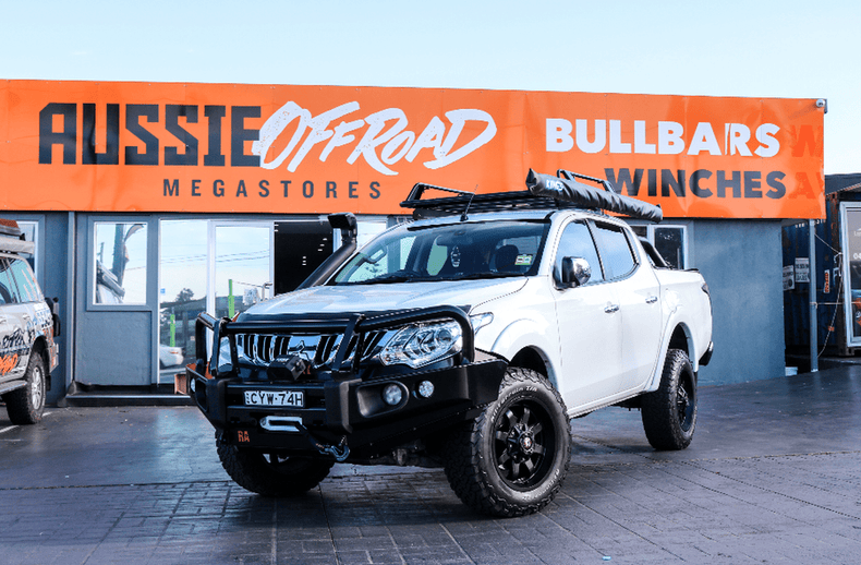 Mitsubishi MQ Triton Protek Pack - Bull Bar, Runva Winch, Stedi lights