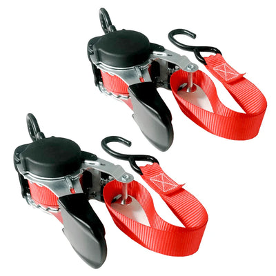 Retractable Ratchet Strap | Pair | 3.2m | 500kg | 25mm