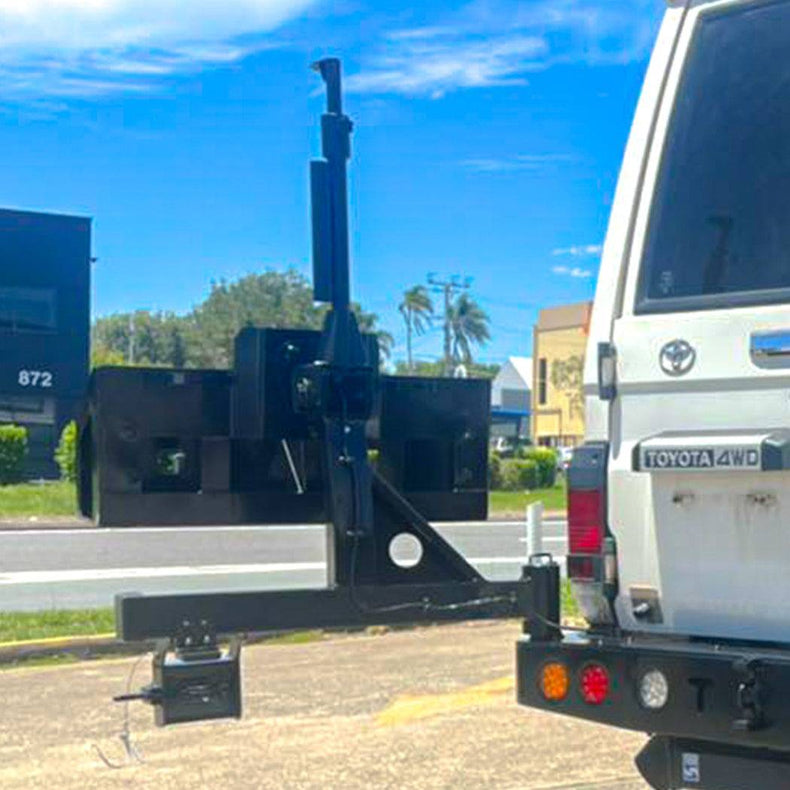 Telescopic Light Pole suits Rear swing away arm