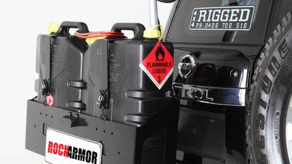 GU Patrol Rear Bar Spare Wheel Carrier Series 4+