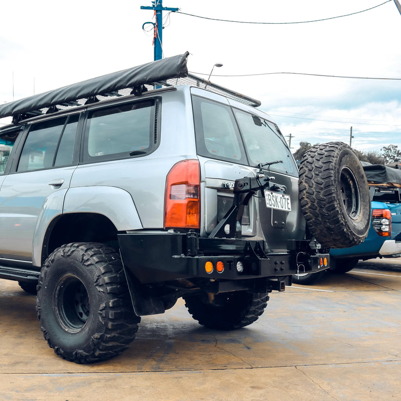 GU Patrol Rear Bar Rockarmour S4+ 