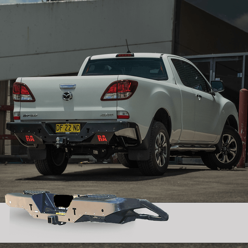 Mazda BT50 Rear Step Tow Bar By Rockarmor 4x4