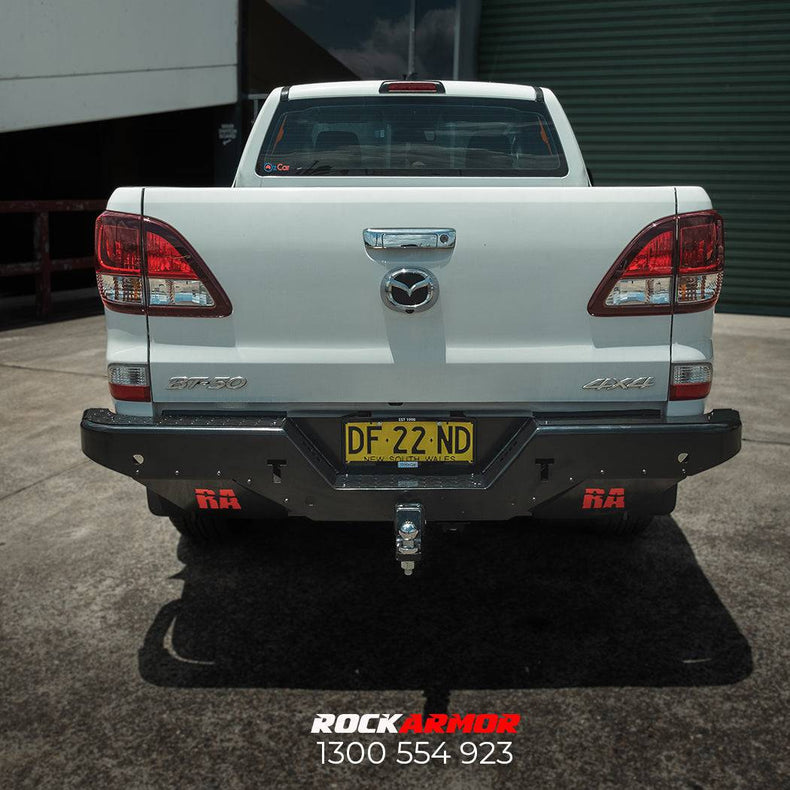 Mazda BT50 Rear Step Tow Bar By Rockarmor 4x4