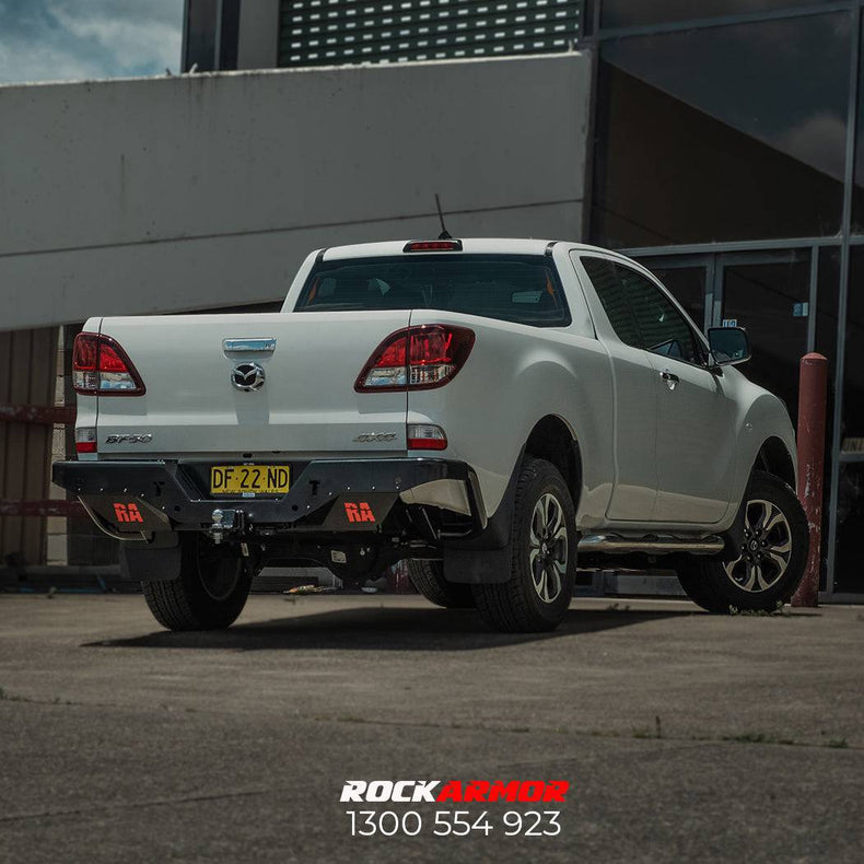 Mazda BT50 Rear Step Tow Bar By Rockarmor 4x4