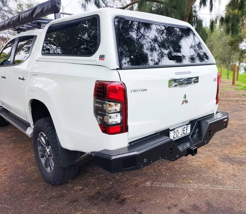 MR TRITON REAR STEP TOW BAR - ROCKARMOR 4X4