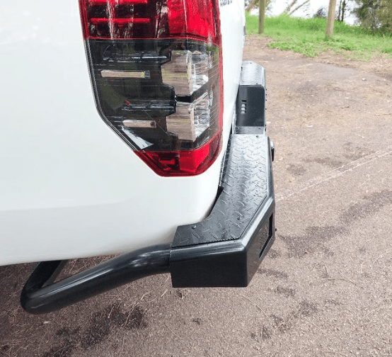 MR TRITON REAR STEP TOW BAR - ROCKARMOR 4X4