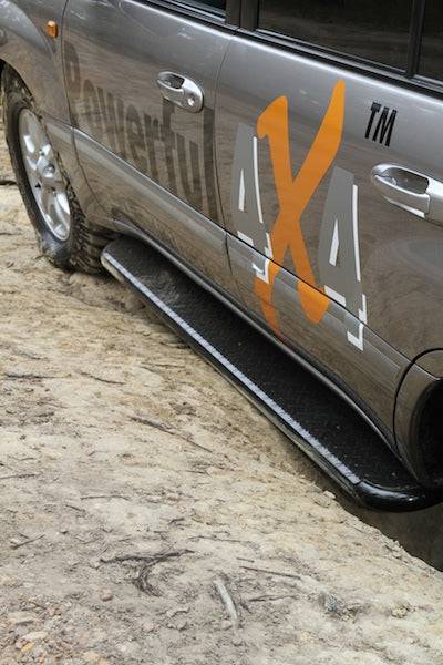 100 series landcruiser rock sliders