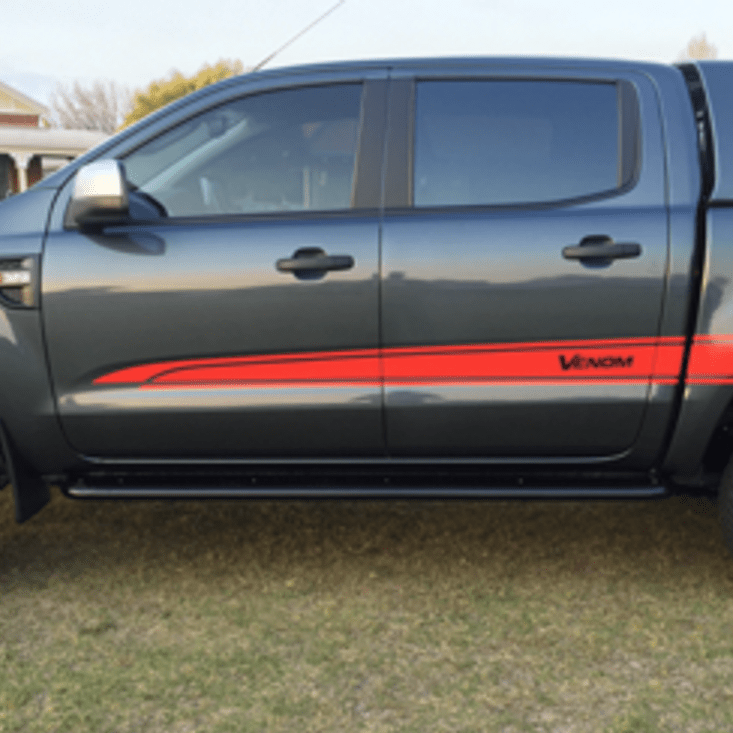 Ford Ranger Rock Sliders | Suits: PX 2011 - 2022