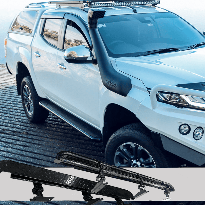 MR & MQ Triton Rock sliders Side Steps | ADR Approved | Rockarmor