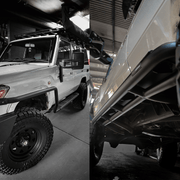 Rock slider Side Steps Suits 76 Series Landcruiser 03/2007 - 08/2022 | Rockarmor