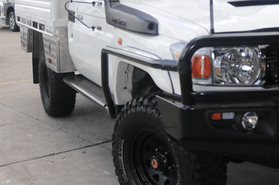 Rockarmor Rocksliders Suits 79 Series Single Cab Landcruiser Ute
