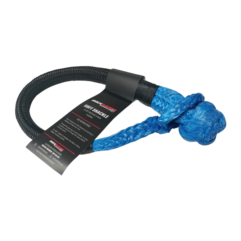 14,000KG RATED Blue SOFT SHACKLE (With Uhmpe Binding)