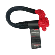 18,000KG RATED Red SOFT SHACKLE (WITH UHMWPE BINDING)