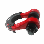 8 Tonne 4X4 Rated Recovery Shackles | Pair (RED)