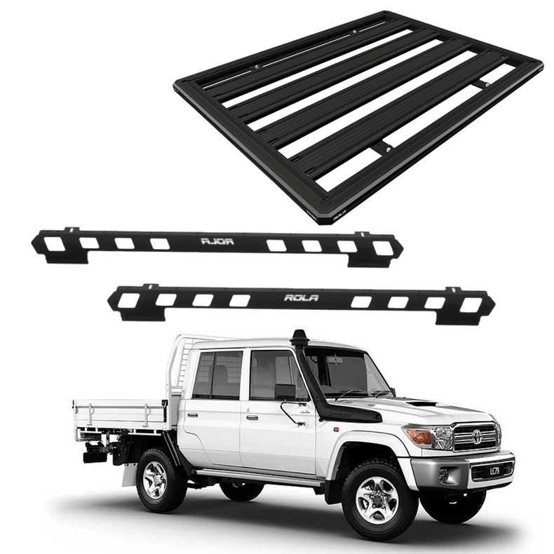 79 Series Roof Rack - Rola Titan Tray + Ridge Mount