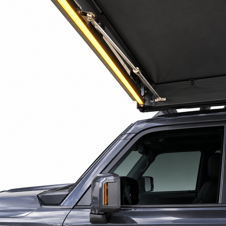 Next Gen Side Quick Awning - Free Standing -  Rockarmor