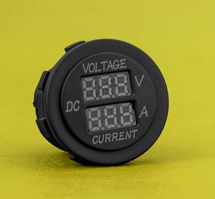 DUAL DISPLAY 4X4 VOLT & AMP METER