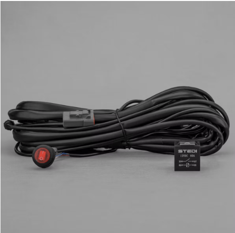 SINGLE CONNECTOR PLUG & PLAY SMART HARNESS™ HIGH BEAM DRIVING LIGHT WIRING