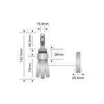 Stedi H7 Copper Head LED Headlight Globes (PAIR)