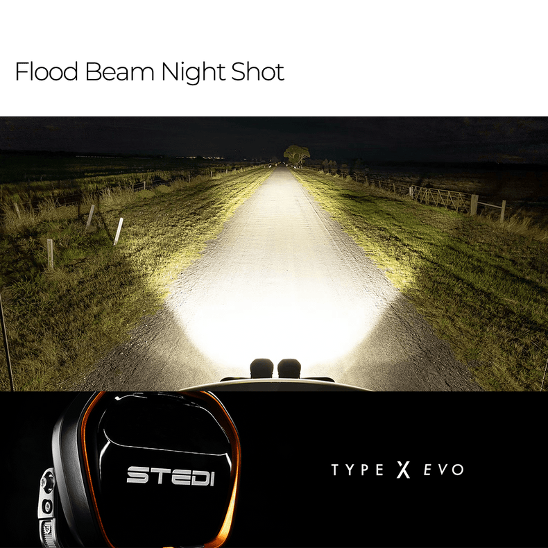 Stedi Type X™ Evo | Single | Flood | Led Driving Light