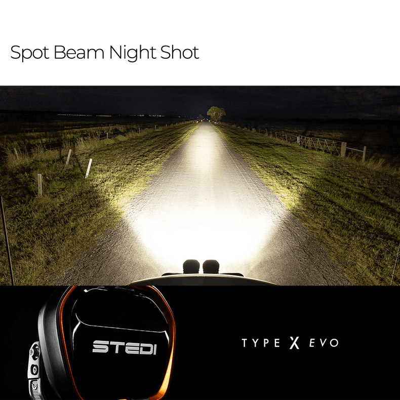 Stedi Type X™ Evo | Single | Spot Beam | Led Driving Light