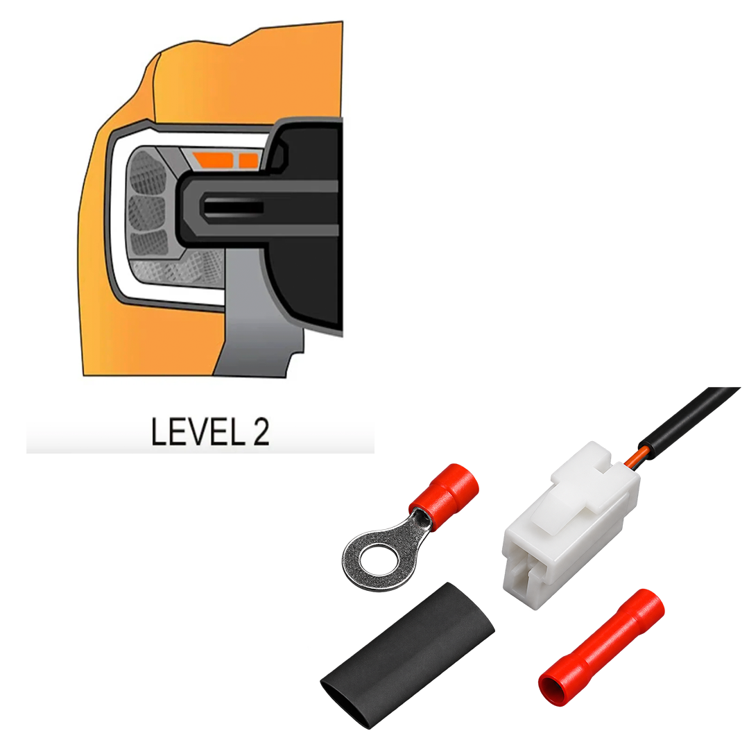 Next Gen Ranger Stedi High Beam Piggy Back Harness L2 Headlight - Also Suits Everest & Raptor