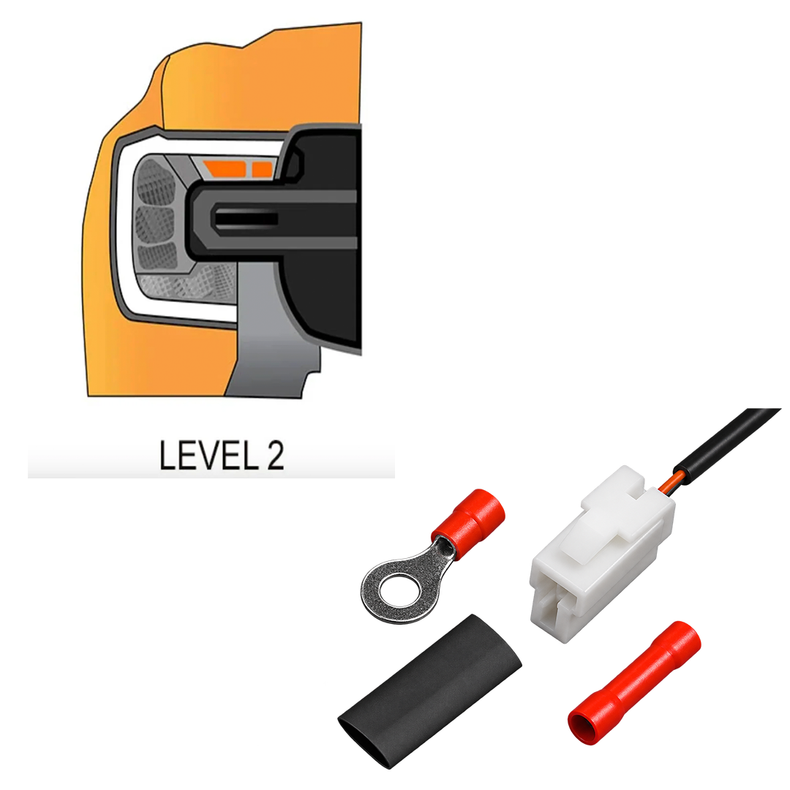 Next Gen Ranger Stedi High Beam Piggy Back Harness L2 Headlight - Also Suits Everest & Raptor