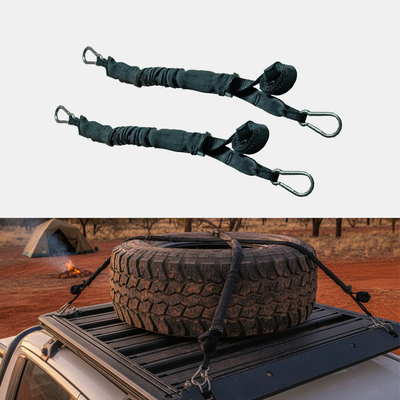 Tie Down Straps - Tension Bungee with Clip| Small Size | 400mm - 1017mm