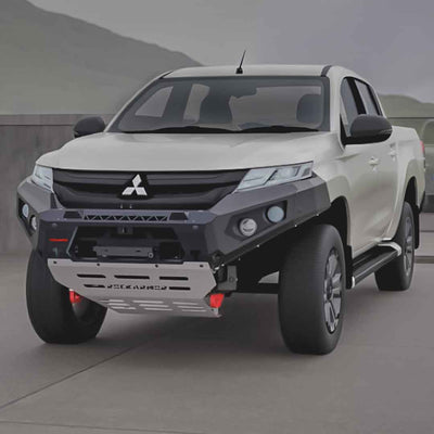 MR TRITON BULLBAR - NO LOOP STEEL GT BUMPER