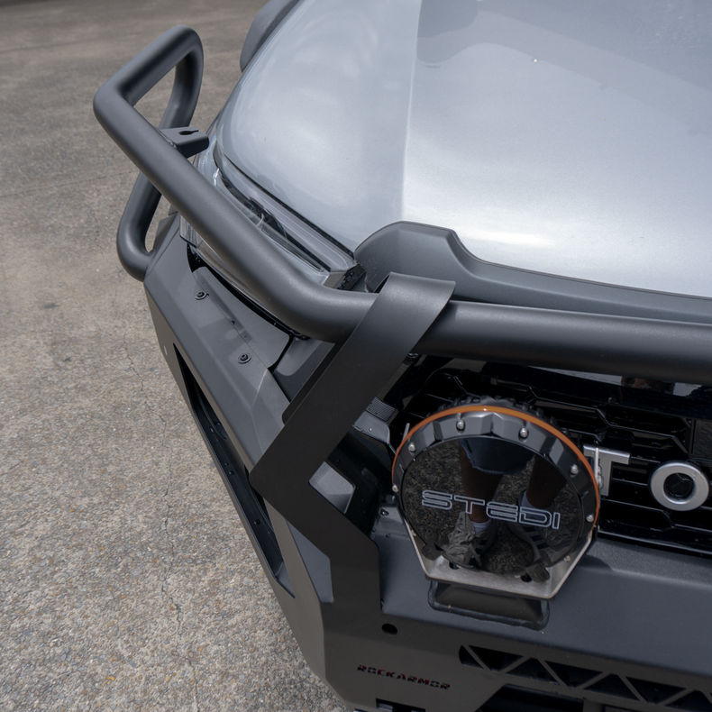 Hilux Wide Body Touring Pack Suits: GR Hilux / Rogue MY23 - Bullbar, Winch, Lights, uhf + Free Fridge