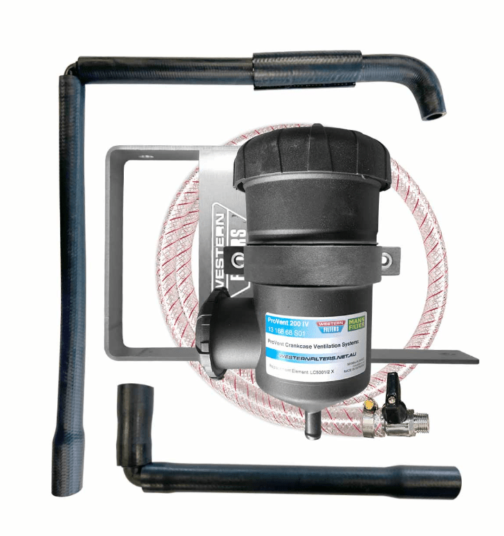 ProVent Oil Catch Can Kit for Ford Ranger 2022-on 2.0L Bi-Turbo Diesel 157kW OS-PROV-51