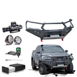 Hilux Wide Body Touring Pack Suits: GR Hilux / Rogue MY23 - Bullbar, Winch, Lights, uhf + Free Fridge
