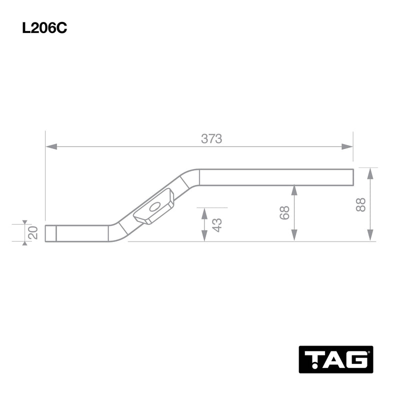 TAG Class 2 Tow Ball Mount